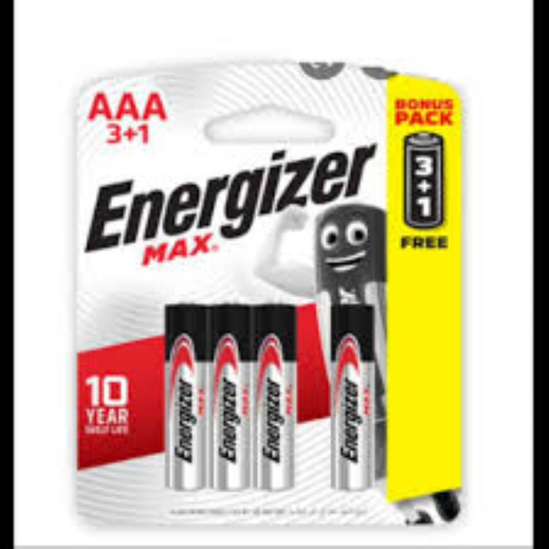 ENERGIZER MAX 12X4 (3+1)AA
